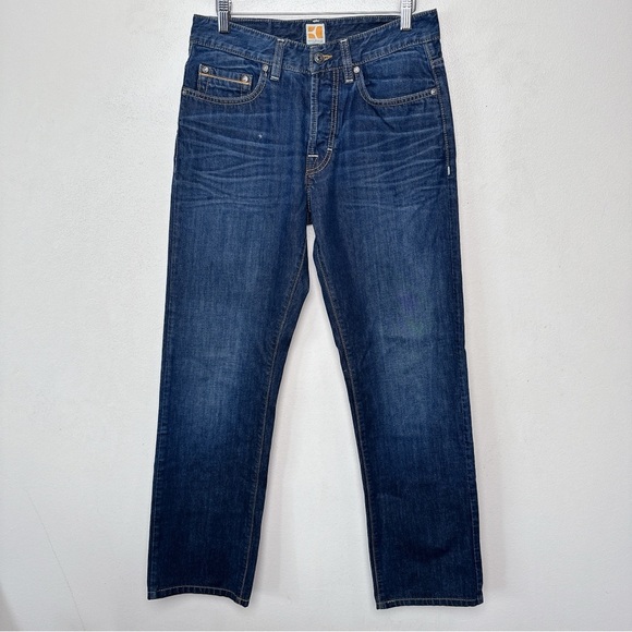 Hugo Boss Orange Mens 31 Dark Wash Slim Fit Jeans